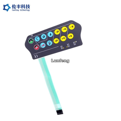 ราคาดี ปุ่มนูนแบบกำหนดเอง LED Membrane Switch Tactile Keypad 3M467 ออนไลน์