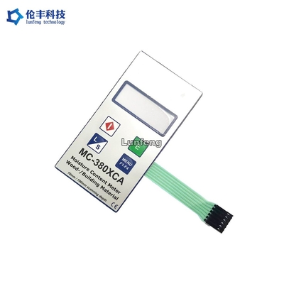 ราคาดี ปุ่มกดสวิตช์เมมเบรนแบบกำหนดเอง, เครื่องวัดปริมาณความชื้น PET Membrane Switch ออนไลน์