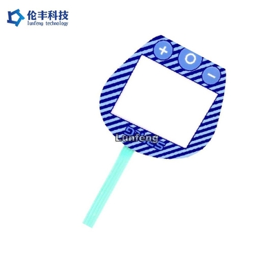 ราคาดี OEM ODM Flat Membrane Switch ปุ่มกด Tactile Metal Dome LCD Window ออนไลน์