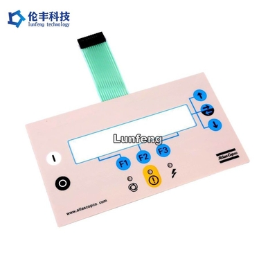ราคาดี เครื่องเชื่อม 1.0 mm Pitch Polyester Membrane Switch Pad สําหรับสายไฟฟ้า FPC ที่กําหนดเอง ออนไลน์