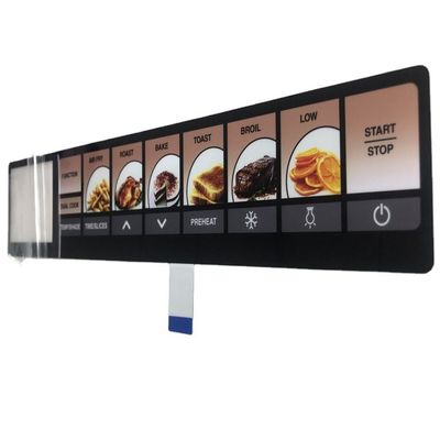 ราคาดี สวิตช์เมมเบรนแบบแบนเกรดทางการแพทย์ พร้อมรหัสสี Pantone ที่กำหนดเอง และกาว 3M467 ออนไลน์