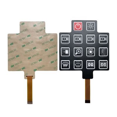 ราคาดี Electrical Membrane Switch Screen Printing Technology Ensuring Insulation Resistance ≥100MΩ เหมาะสําหรับการควบคุมอุตสาหกรรม ออนไลน์