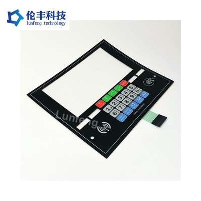 ราคาดี เทคโนโลยีการพิมพ์ผ้าไหม PET Membrane Switch ปรับแต่งและแมทสําหรับการทํางานที่แม่นยํา ออนไลน์
