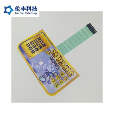 ราคาดี Duraswitch 10million Times โลหะ Dome Membrane Switch ชิ้นส่วนแผ่นควบคุมไฟฟ้าที่ทนทาน ความกระชับกําลังทํางาน 35VDC ออนไลน์