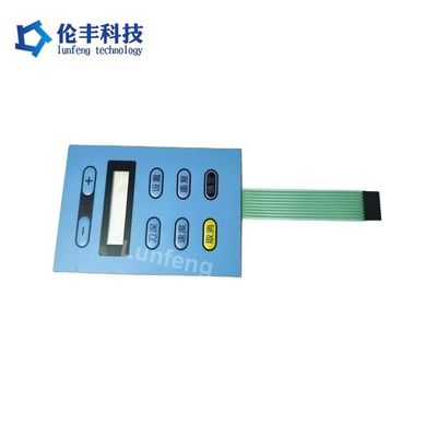 ราคาดี ZIF Connector Flat Membrane Switch IP65 ป้องกันการรุกรุกแบบเลือก ปุ่มสัมผัสและปุ่มไม่สัมผัส เหมาะสําหรับอินเตอร์เฟซอุปกรณ์พกพา ออนไลน์