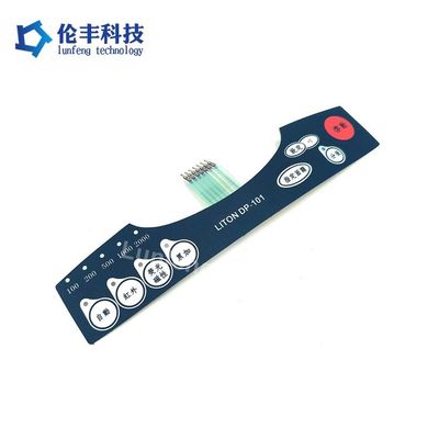ราคาดี สายเคเบิล 1 มิลลิเมตร Connector Tail Metal Dome Membrane Switch Shield Protective Spacer อินเตอร์เฟซปานล์ควบคุมไฟฟ้าที่ทนทาน ออนไลน์