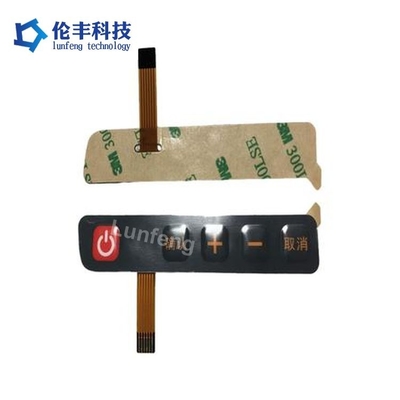 ราคาดี 105 * 25mm FPC Membrane Switch Overlay การแก้ไขการสลับที่สมบูรณ์แบบสําหรับผลงาน ออนไลน์