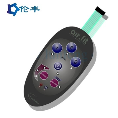 ราคาดี RAL Color LED Membrane Keypad 3M467 กาว PET Lexan Label Membrane Switch Overlay ออนไลน์