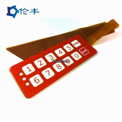 ราคาดี FPC Membrane Keypad Connector สวิตช์โดม Pantone Keypad แบบยืดหยุ่น ออนไลน์