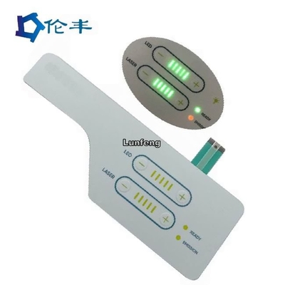 ราคาดี LFG Backlight Embossing Membrane Switch Pad 3M468 กาว ออนไลน์