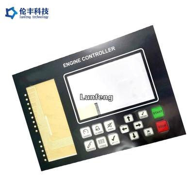 ราคาดี Custom Engine Controller Membrane Switch และแผง 3M467 กาว ออนไลน์