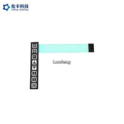 ราคาดี แผงหน้าปัดเมมเบรนแผงควบคุมแบบสัมผัส Pantone พร้อมปุ่มแบน ออนไลน์