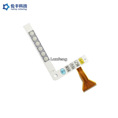 Good price FPC Circuit LED Membrane Switch พื้นผิวด้านกันน้ำ RAL Color ออนไลน์