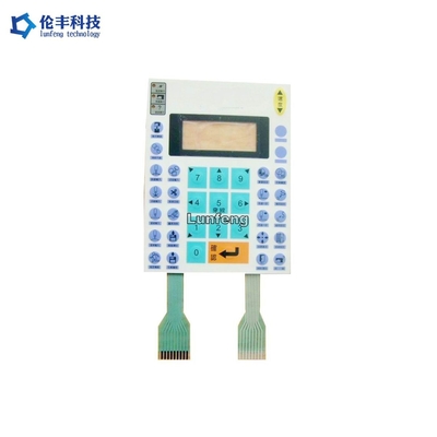 ราคาดี ปุ่มกดสวิตช์เมมเบรนโพลีเอสเตอร์, สองวงจร ZIF Connector Membrane Key Pad ออนไลน์