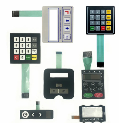 สวิตช์เมมเบรนโดมโลหะกันน้ำ IP67 พร้อมสายเคเบิลวงจร FPC