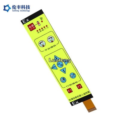 ราคาดี ความดันการทํางานไฟฟ้า ≤50VDC เครื่องปรับสวิทช์แผ่นผนังแสงเบื้องหลังด้วยวัสดุ PET Matte F150 ออนไลน์