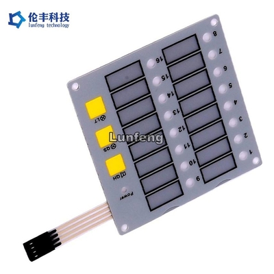 ราคาดี ความชุ่มชื้น 40C เครื่องคีย์พาดเปลือกกันน้ําที่มีเลขคีย์และการใช้งานที่สามารถปรับแต่งได้ ออนไลน์