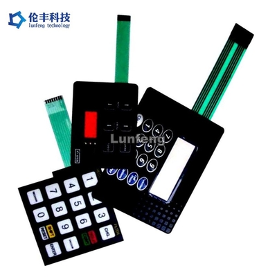 ราคาดี คีย์พาดแผ่น Membrane ระยะอุณหภูมิ -30C- 80C กับความต้านทานความละเอียด 100MΩ ออนไลน์