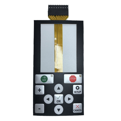 การพิมพ์ผ้าไหม แมมบรานกันน้ํา คีย์พาด DC 5V โวลเตชั่น -30C- 80C อุณหภูมิ