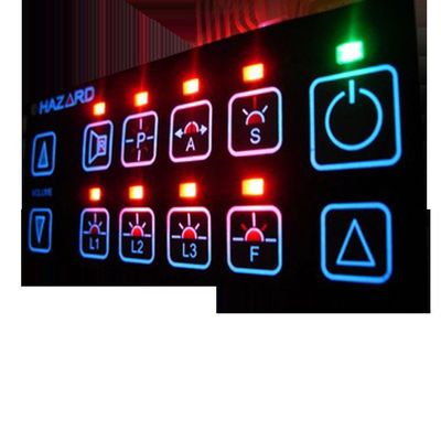 ราคาดี ผ้าไหม Printed Membrane Switch Overlay Custom Max Size Membrane Keypad Switch เหมาะสําหรับระบบควบคุมรถยนต์ ออนไลน์