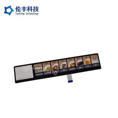 ราคาดี ผลงานและการออกแบบที่กําหนดเอง Pantone Color Code คีย์บอร์ดแผ่น Membrane สําหรับวัสดุ PET / PC / PVC ออนไลน์
