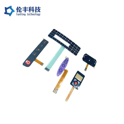 เครื่องปรับเปลี่ยนผิวหนัง PET ปุ่มเรียบ พร้อม 3M9080 แอดเซฟ และเทคโนโลยี LED/EL