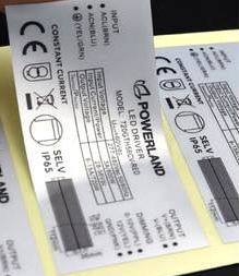 ราคาดี Silver Sticker Label with Permanent Acrylic Adhesive and Temperature Resistance up to 80°C for Product Packaging ออนไลน์