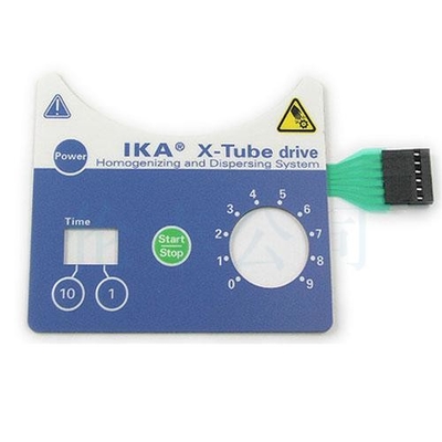Good price RAL Color Flat Membrane Switch วงจร PET ตัวเชื่อมต่อสีดำ Metal Dome ออนไลน์