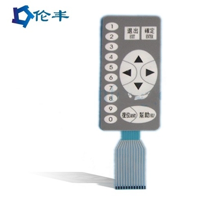 ราคาดี Flex Tail Tactile Switch ระบบควบคุมปุ่มกด PMMA PE PVC Membrane Switch Pad ออนไลน์